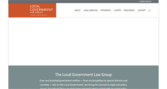 Desktop Screenshot of localgovtlaw.com