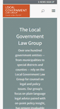 Mobile Screenshot of localgovtlaw.com
